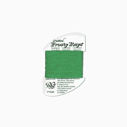 PY026 - Petite Frosty Rays Christmas Green Gloss
