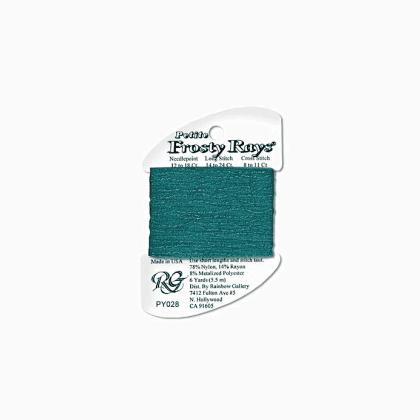 PY028 - Petite Frosty Rays Dark Aqua Gloss