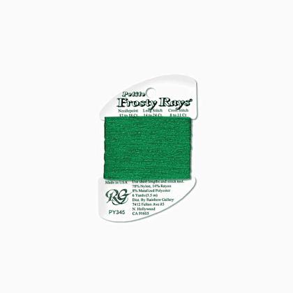 PY345 - Petite Frosty Rays Dark Christmas Green Gloss