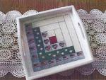 Patriotic Log Cabin Quilt Square
