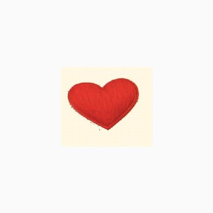 Cuore in feltro