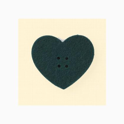 Riche Heart - Large Verde scuro (2)
