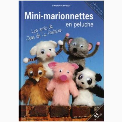 Mini marionnettes en peluche : Les amis de Jean de La Fontaine