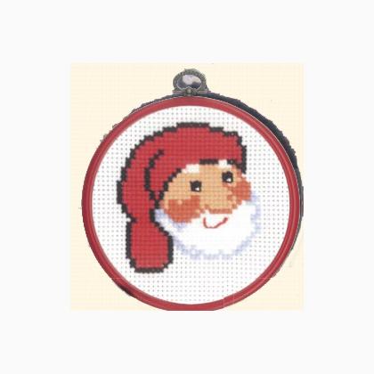 Babbo Natale (Flexi hoop rotondo)