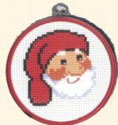 Babbo Natale (Flexi hoop rotondo)