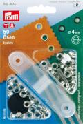 Occhielli da ribadire 4mm argento