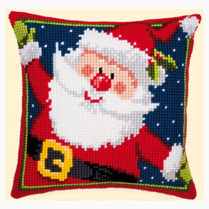 Cuscino - Babbo Natale allegro