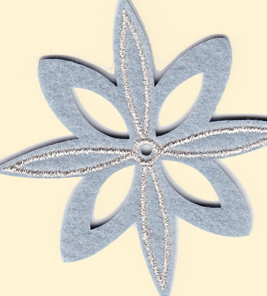 Incantevoli Decorazioni: fiore grigio