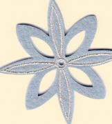 Incantevoli Decorazioni: fiore grigio