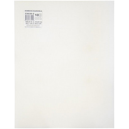 Plastic Canvas 10ct. 10.5x13.5 - Bianca