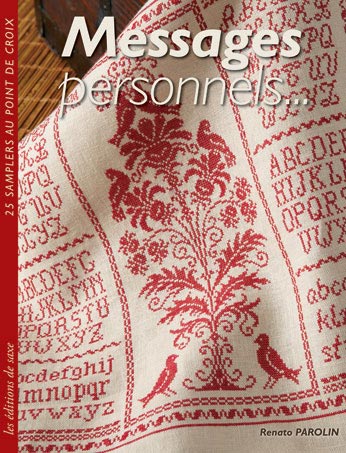 Messages personnels - 25 samplers au point de croix