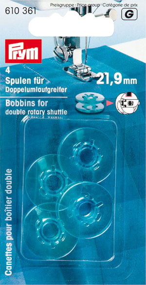 Bobine per doppia navetta rotante