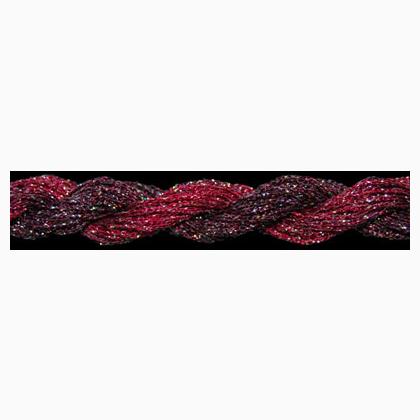 ThreadworX Hand Overdyed Metallic #4 - 411302 - Burgundy Wine