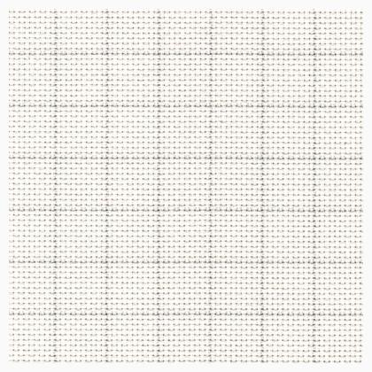 Aida 55 (14ct.) Bianco - Easy Count