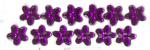 Petals 14 mm - Purple 3827