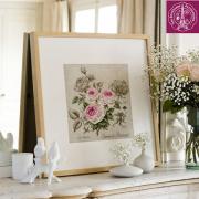Etude à la rose Pierre de Ronsard - Lino