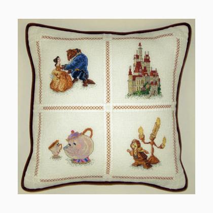Cuscino Beauty & The Beast