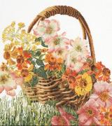 Flower Basket - bianco