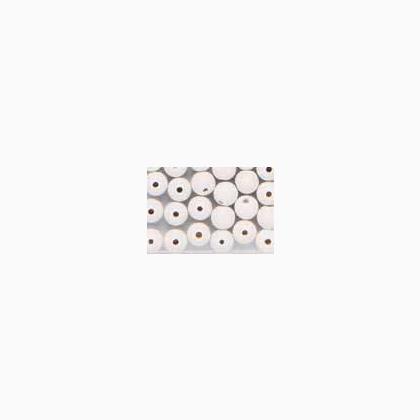 Perle in legno 0,6cm. Bianco