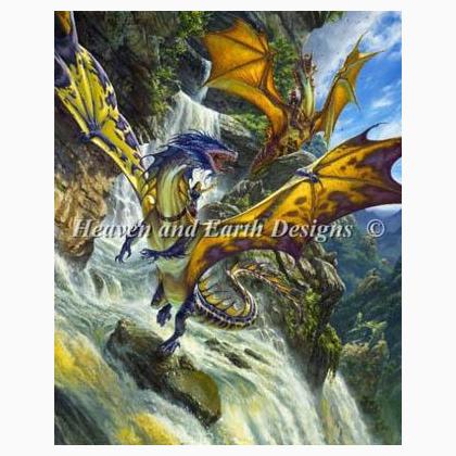 Waterfall Dragons