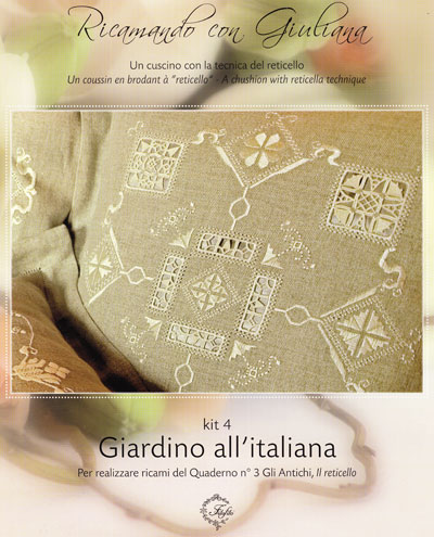 Ricamando con Giuliana - Giardino all\'italiana - Francese