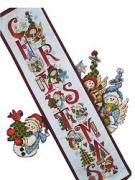 Christmas Snowfriends Banner Button Pack