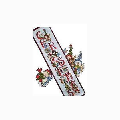 Christmas Snowfriends Banner Button Pack