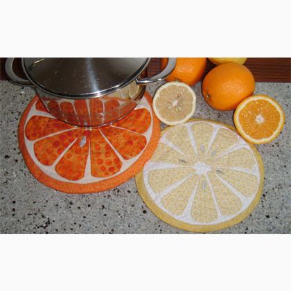Sottopentola Orange and Lemon