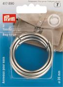 Anelli per borse 35 mm - Argento