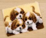 Tappeto 3 cagnolini