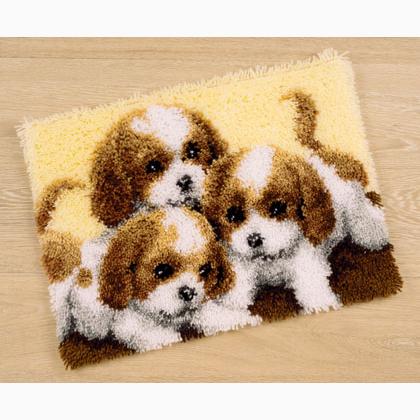 Tappeto 3 cagnolini