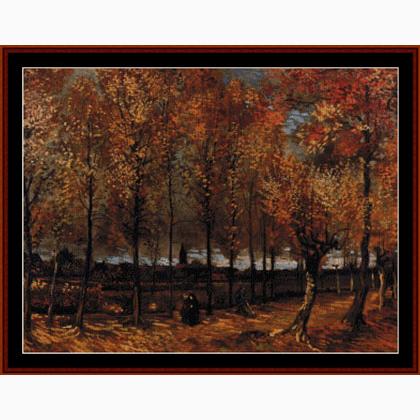 Van Gogh - Viale di Pioppi