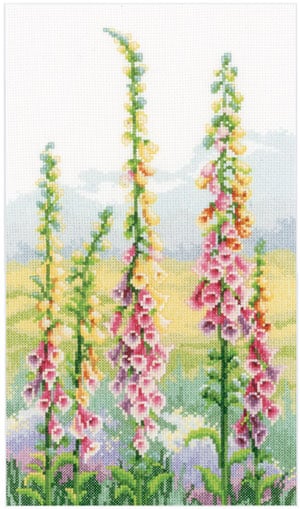 Fiori a grappolo - Aida 14ct.