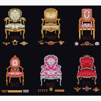 Six Chairs - Nero