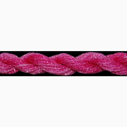 ThreadworX Hand Overdyed Metallic #12 - 910991 - Bermuda Pink