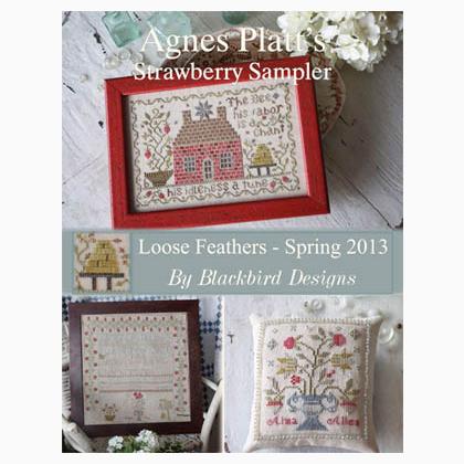 Loose Feathers-Agnes Platt`s Strawberry Sampler