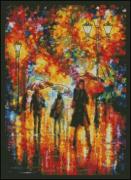 Umbrella Day (Cross-Stitch & Needlepoint)