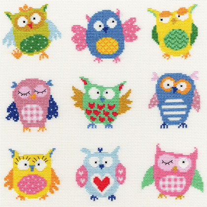 Slightly Dotty Owls