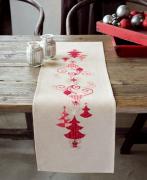 Striscia Decorazioni rosse di Natale