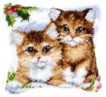 Cuscino Gattini nella neve