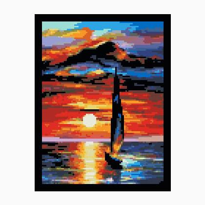 Toward The Sun (XS & Needlepoint)
