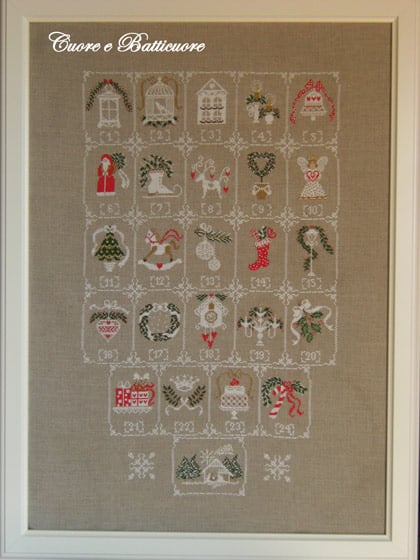 Shabby Advent Calendar