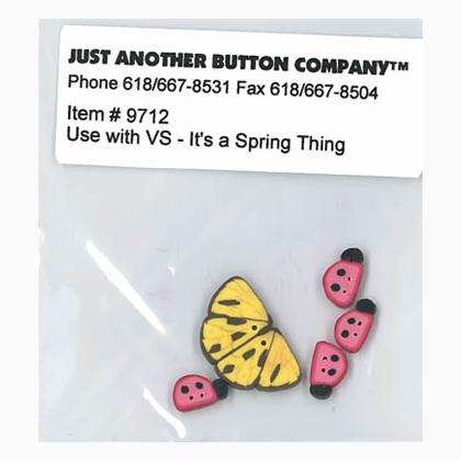 It`s A Spring Thing Button Pack (9712)