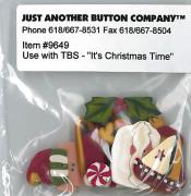 It`s Christmas Time Button Pack (9649)