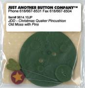 Old Moss Button & Pin Set (9614.10JP)