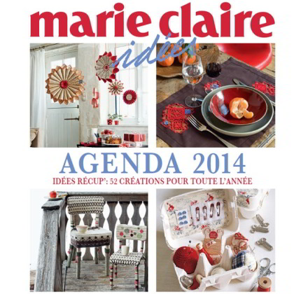 Agenda Marie Claire idées 2014