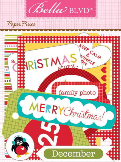 Decorazioni in cartoncino Christmas Countdown