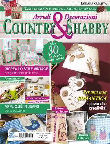 Fantasia creativa country & shabby da editoria europea libri ... Riviste casa arredamento