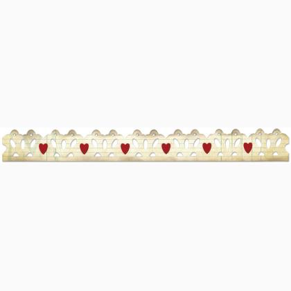 Sizzix Sizzlits Decorative Strip Die - Bordino Love-ly