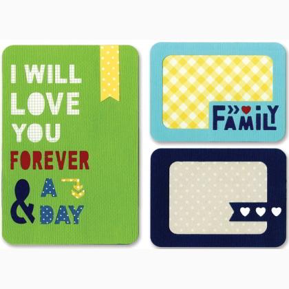 Sizzix Thinlits Die Set 4PK - Per sempre